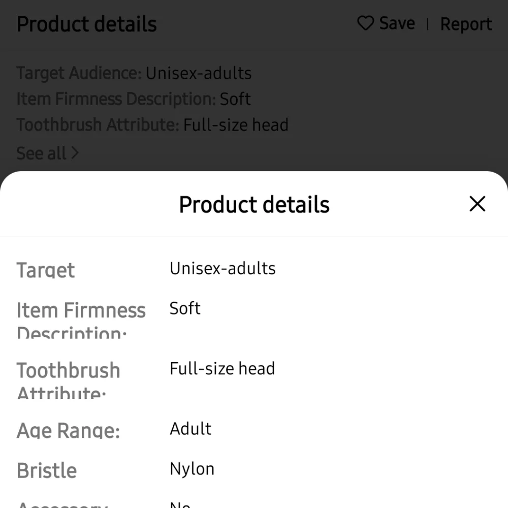 Toothbrush Set Brand New Red And Black Extended Brush Head Efficient - Picture 6 of 7